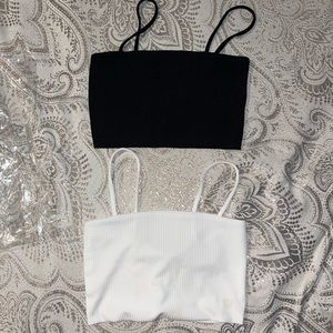Monki Alissa 2 pack cami crop top